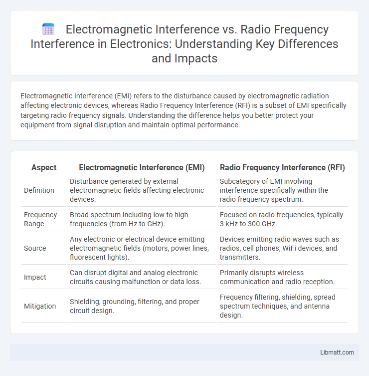 Electromagnetic Interference vs. Radio Frequency Interference in Electronics: Understanding Key Differences and Impacts