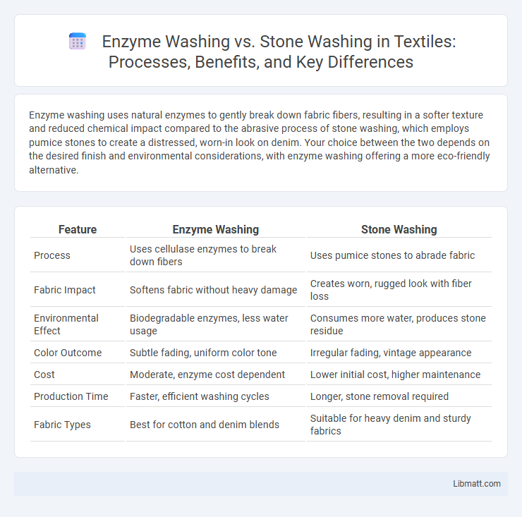 Enzyme Washing vs. Stone Washing in Textiles: Processes, Benefits, and Key Differences