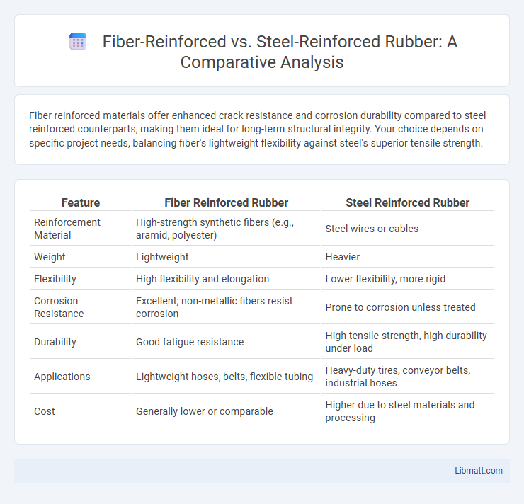 Fiber-Reinforced vs. Steel-Reinforced Rubber: A Comparative Analysis