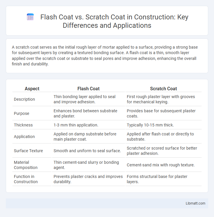 Flash Coat vs. Scratch Coat in Construction: Key Differences and Applications