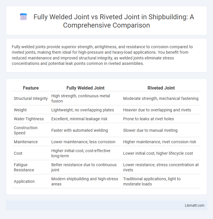 Fully Welded Joint vs Riveted Joint in Shipbuilding: A Comprehensive Comparison