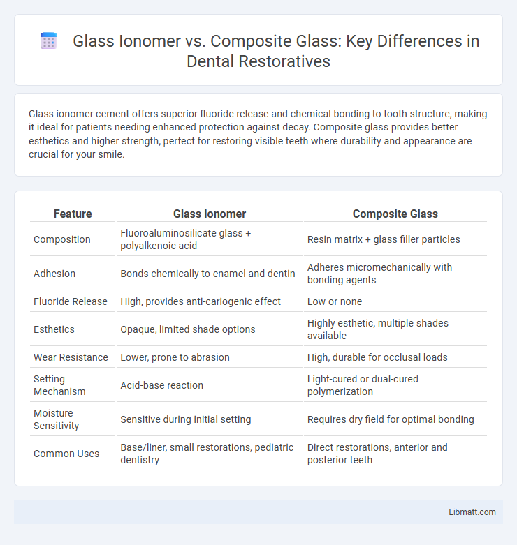 Glass Ionomer vs. Composite Glass: Key Differences in Dental Restoratives
