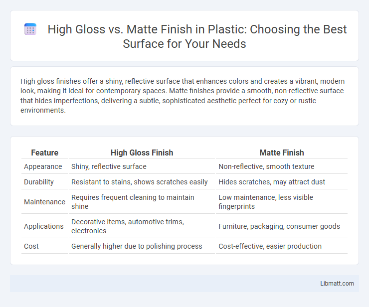 High Gloss vs. Matte Finish in Plastic: Choosing the Best Surface for Your Needs