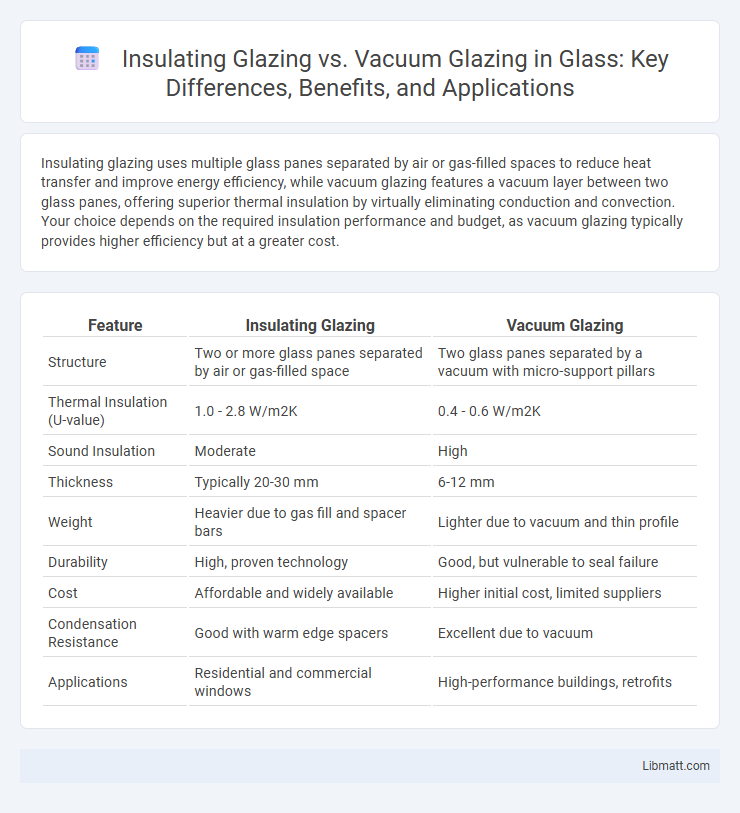 Insulating Glazing vs. Vacuum Glazing in Glass: Key Differences, Benefits, and Applications