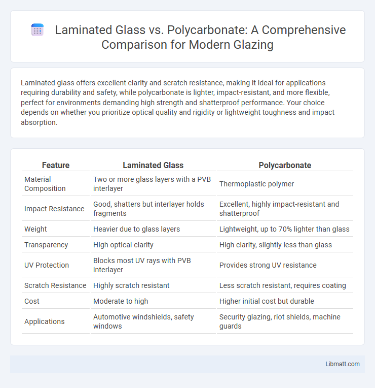 Laminated Glass vs. Polycarbonate: A Comprehensive Comparison for Modern Glazing