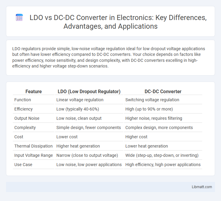 LDO vs DC-DC Converter in Electronics: Key Differences, Advantages, and Applications