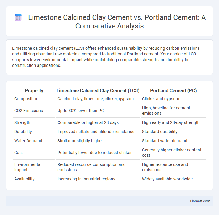 Limestone Calcined Clay Cement vs. Portland Cement: A Comparative Analysis