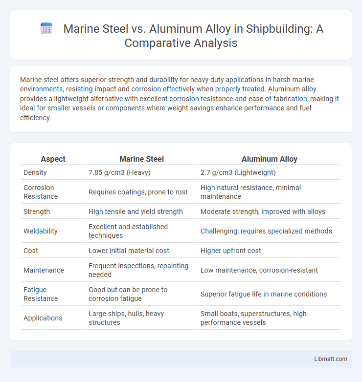 Marine Steel vs. Aluminum Alloy in Shipbuilding: A Comparative Analysis