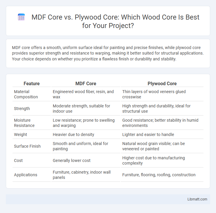 MDF Core vs. Plywood Core: Which Wood Core Is Best for Your Project?