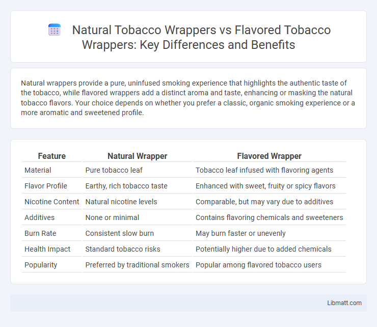 Natural Tobacco Wrappers vs Flavored Tobacco Wrappers: Key Differences and Benefits