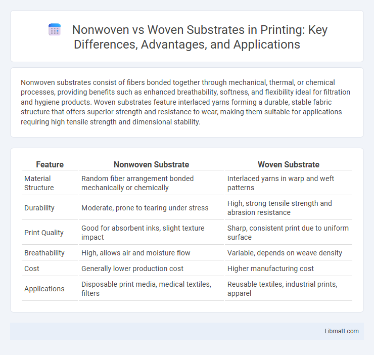 Nonwoven vs Woven Substrates in Printing: Key Differences, Advantages, and Applications