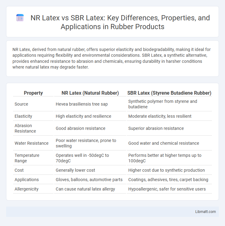 NR Latex vs SBR Latex: Key Differences, Properties, and Applications in Rubber Products
