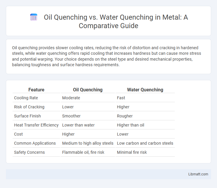 Oil Quenching vs. Water Quenching in Metal: A Comparative Guide