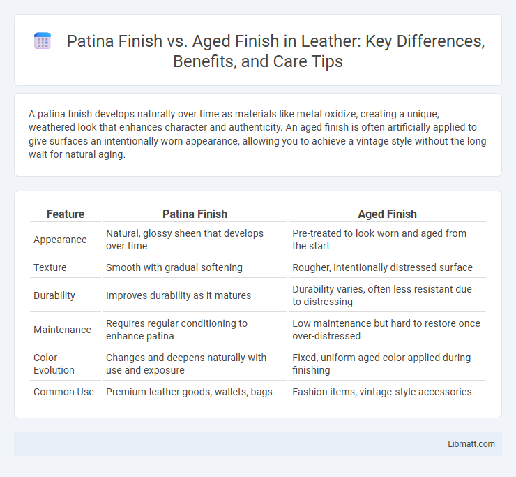 Patina Finish vs. Aged Finish in Leather: Key Differences, Benefits, and Care Tips