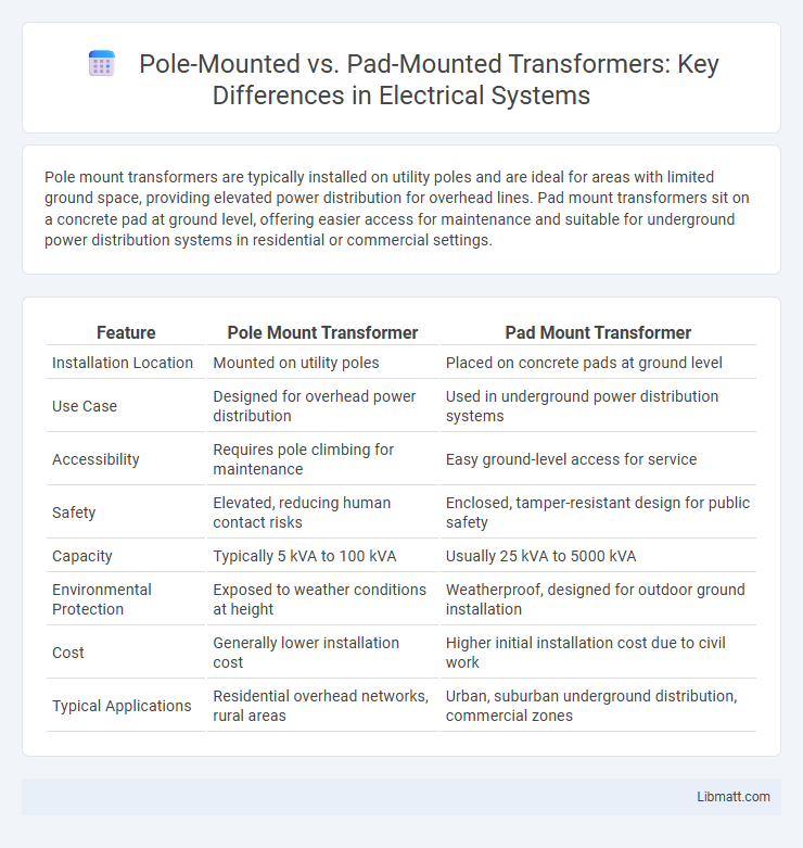 Pole-Mounted vs. Pad-Mounted Transformers: Key Differences in Electrical Systems