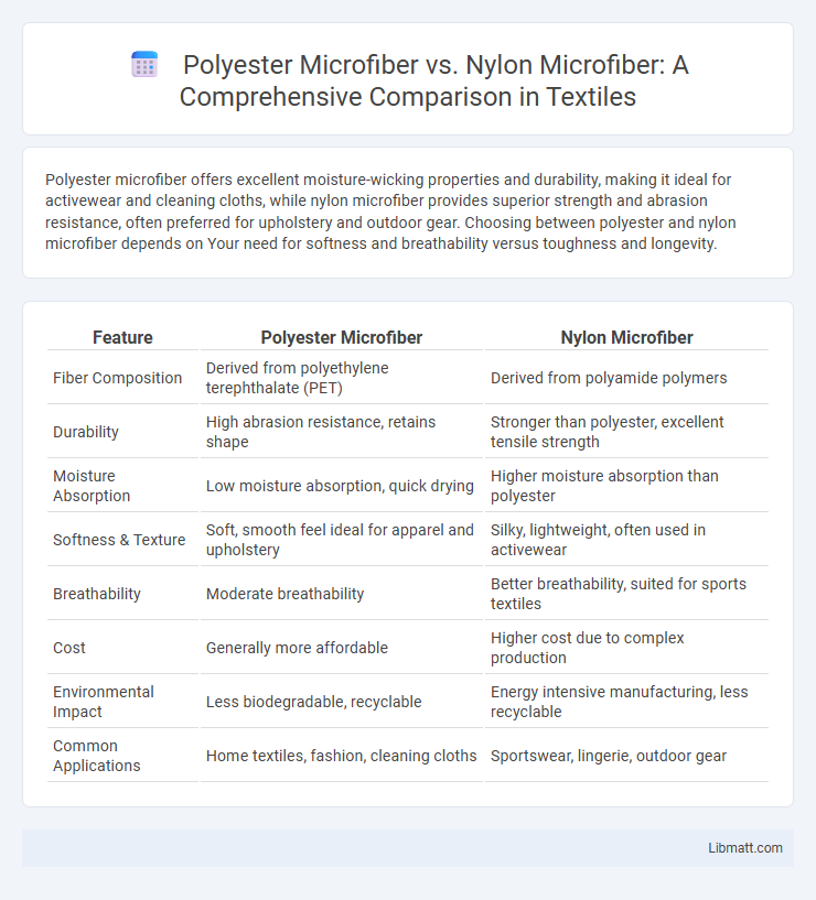 Polyester Microfiber vs. Nylon Microfiber: A Comprehensive Comparison in Textiles