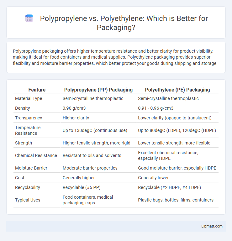 Polypropylene vs. Polyethylene: Which is Better for Packaging?