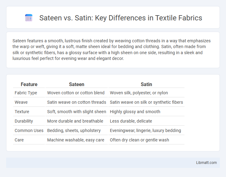 Sateen vs. Satin: Key Differences in Textile Fabrics