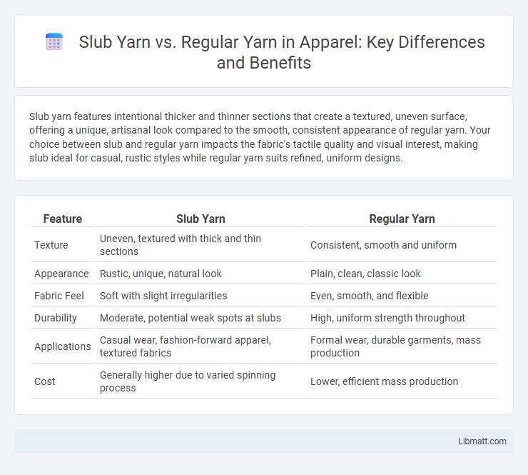 Slub Yarn vs. Regular Yarn in Apparel: Key Differences and Benefits