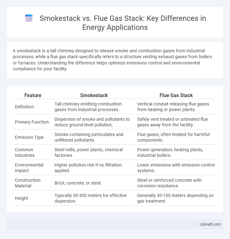 Smokestack vs. Flue Gas Stack: Key Differences in Energy Applications
