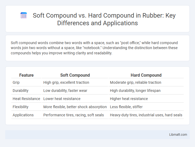 Soft Compound vs. Hard Compound in Rubber: Key Differences and Applications