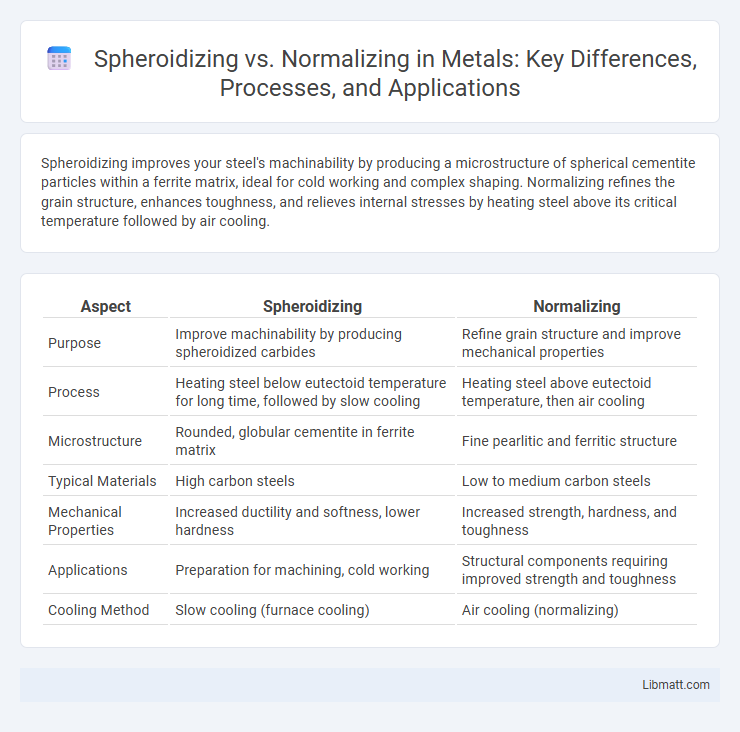 Spheroidizing vs. Normalizing in Metals: Key Differences, Processes, and Applications