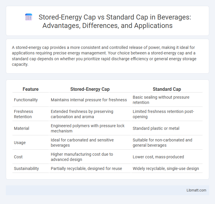 Stored-Energy Cap vs Standard Cap in Beverages: Advantages, Differences, and Applications