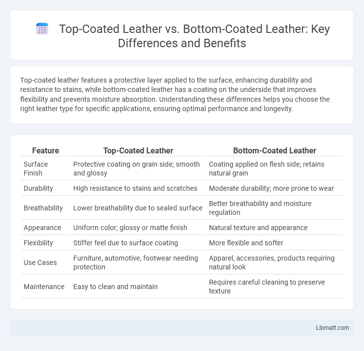 Top-Coated Leather vs. Bottom-Coated Leather: Key Differences and Benefits