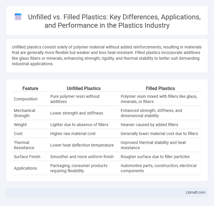 Unfilled vs. Filled Plastics: Key Differences, Applications, and Performance in the Plastics Industry