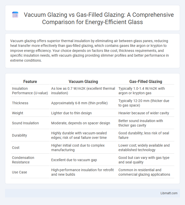Vacuum Glazing vs Gas-Filled Glazing: A Comprehensive Comparison for Energy-Efficient Glass