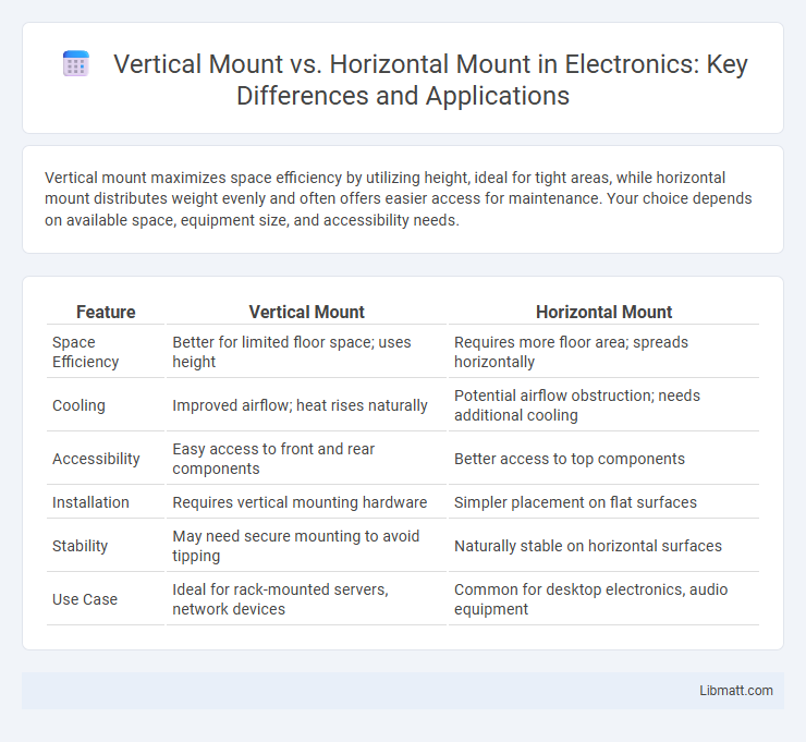 Vertical Mount vs. Horizontal Mount in Electronics: Key Differences and Applications