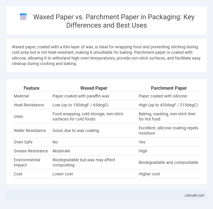 Waxed Paper vs. Parchment Paper in Packaging: Key Differences and Best Uses