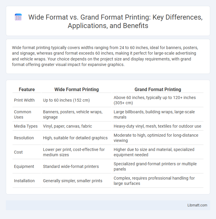 Wide Format vs. Grand Format Printing: Key Differences, Applications, and Benefits