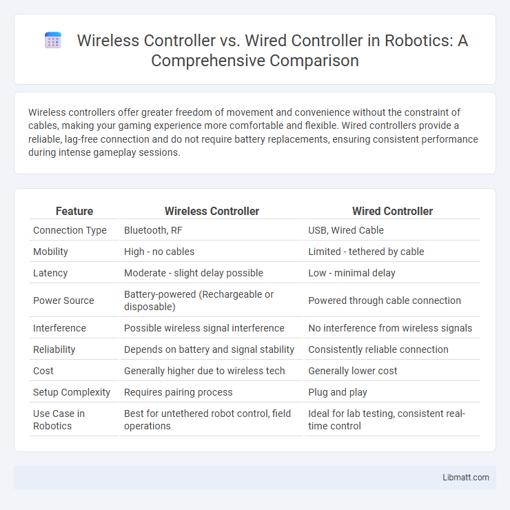 Wireless Controller vs. Wired Controller in Robotics: A Comprehensive Comparison