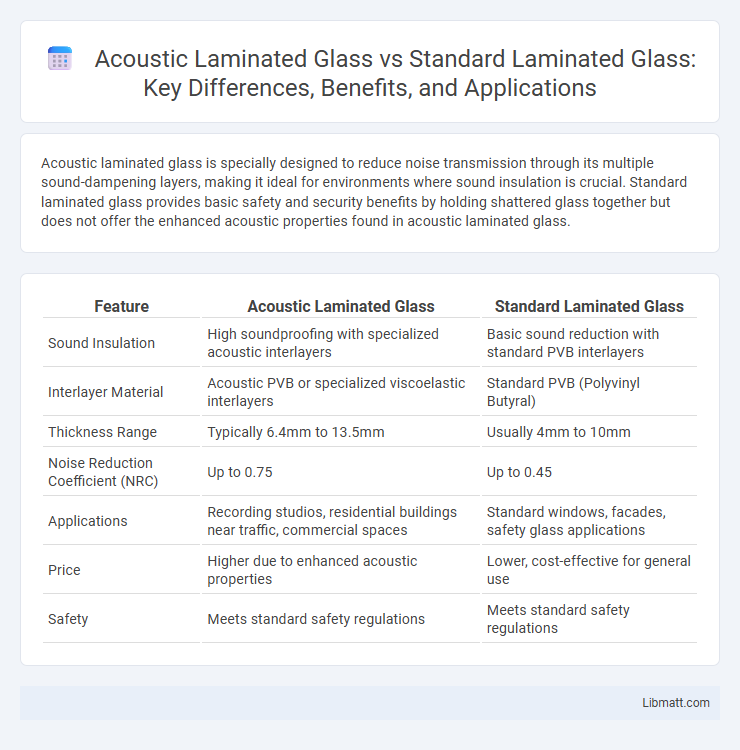 Acoustic Laminated Glass vs Standard Laminated Glass: Key Differences, Benefits, and Applications