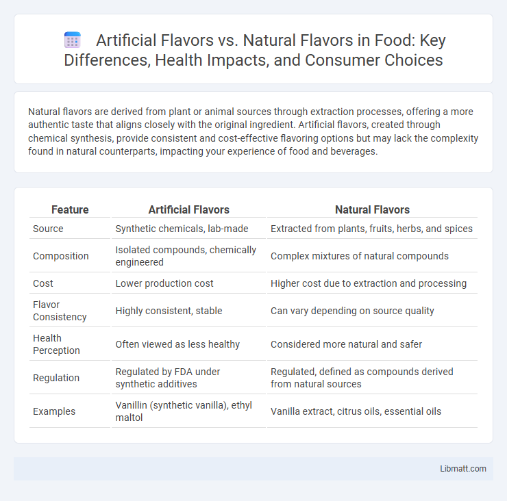 Artificial Flavors vs. Natural Flavors in Food: Key Differences, Health Impacts, and Consumer Choices