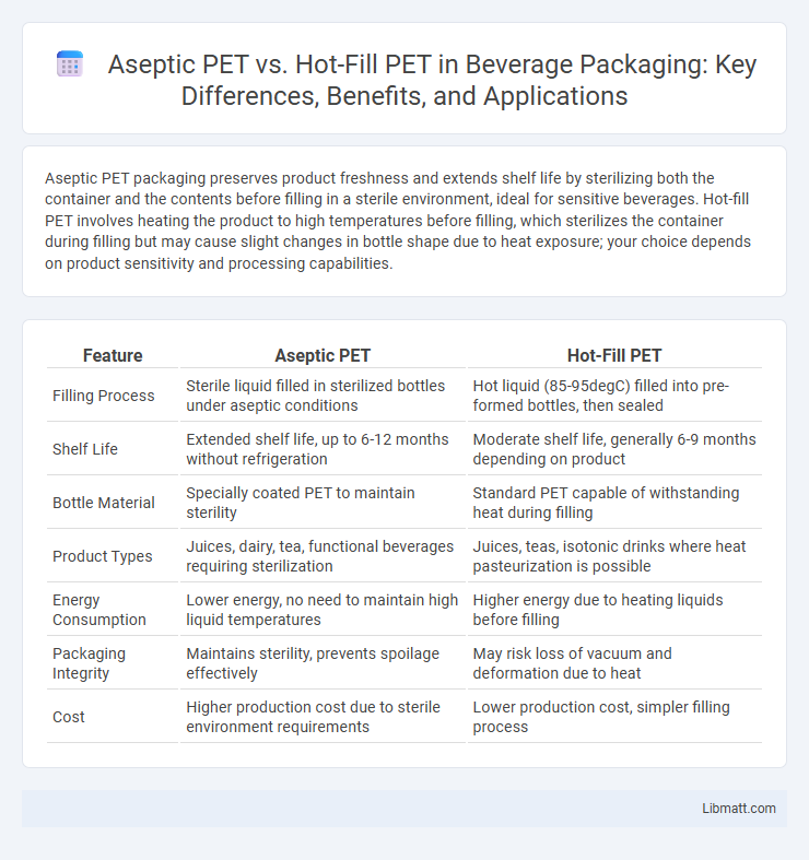 Aseptic PET vs. Hot-Fill PET in Beverage Packaging: Key Differences, Benefits, and Applications