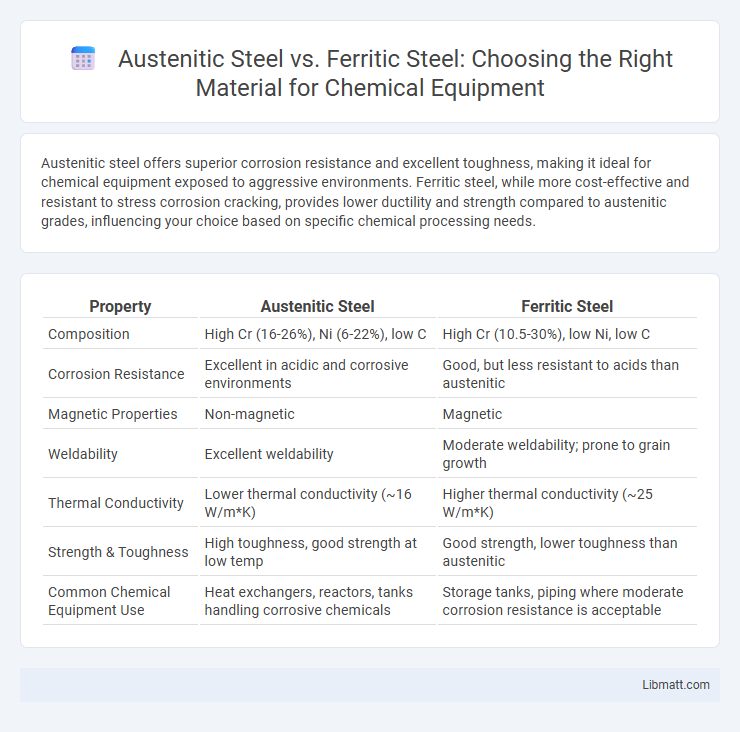 Austenitic Steel vs. Ferritic Steel: Choosing the Right Material for Chemical Equipment