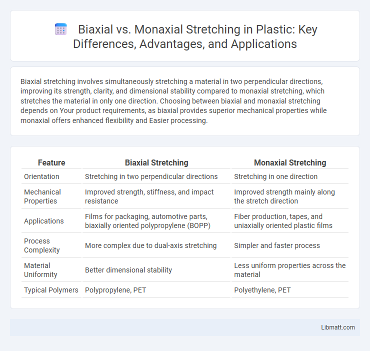 Biaxial vs. Monaxial Stretching in Plastic: Key Differences, Advantages, and Applications