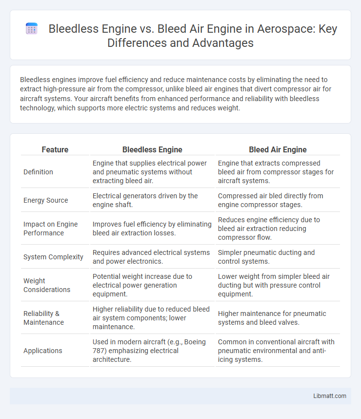 Bleedless Engine vs. Bleed Air Engine in Aerospace: Key Differences and Advantages