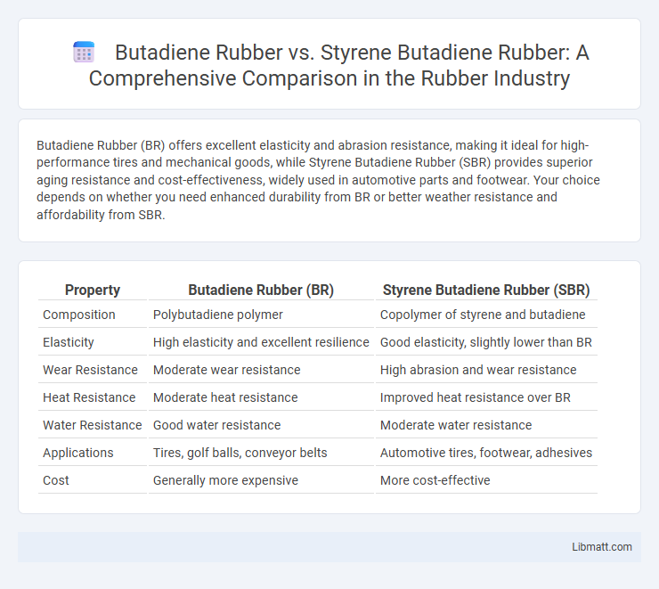 Butadiene Rubber vs. Styrene Butadiene Rubber: A Comprehensive Comparison in the Rubber Industry