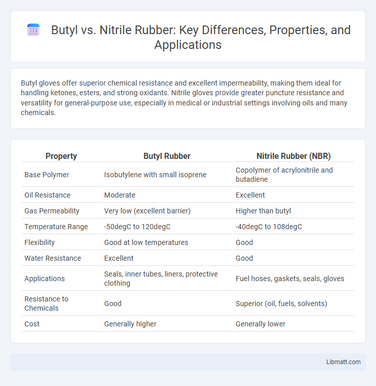 Butyl vs. Nitrile Rubber: Key Differences, Properties, and Applications