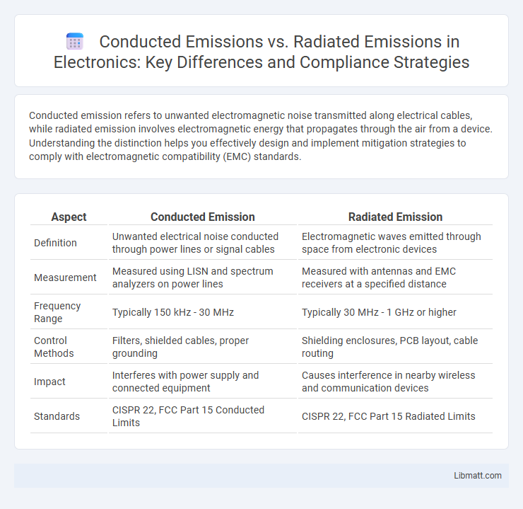 Conducted Emissions vs. Radiated Emissions in Electronics: Key Differences and Compliance Strategies