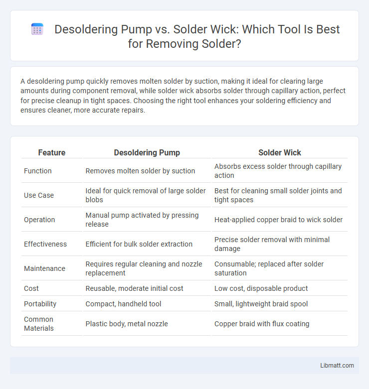 Desoldering Pump vs. Solder Wick: Which Tool Is Best for Removing Solder?