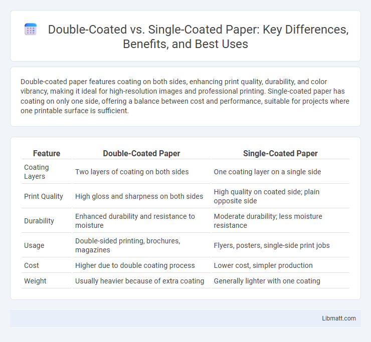 Double-Coated vs. Single-Coated Paper: Key Differences, Benefits, and Best Uses