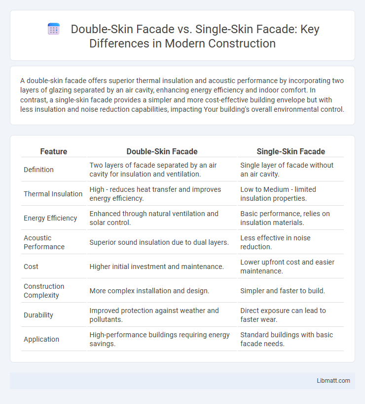 Double-Skin Facade vs. Single-Skin Facade: Key Differences in Modern Construction