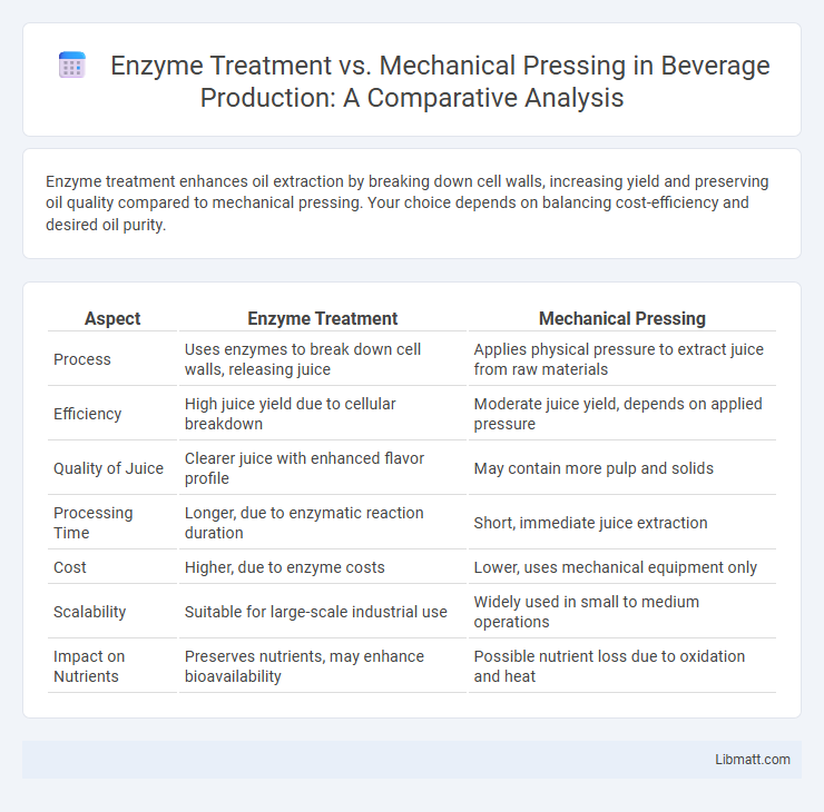 Enzyme Treatment vs. Mechanical Pressing in Beverage Production: A Comparative Analysis