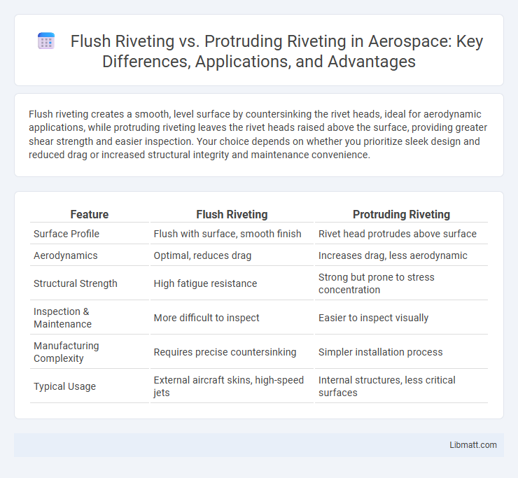Flush Riveting vs. Protruding Riveting in Aerospace: Key Differences, Applications, and Advantages