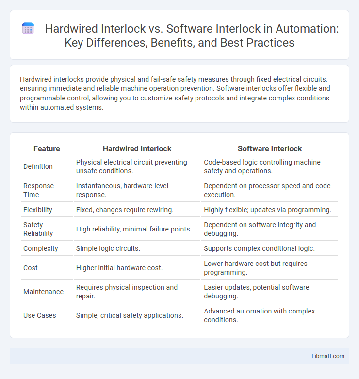 Hardwired Interlock vs. Software Interlock in Automation: Key Differences, Benefits, and Best Practices