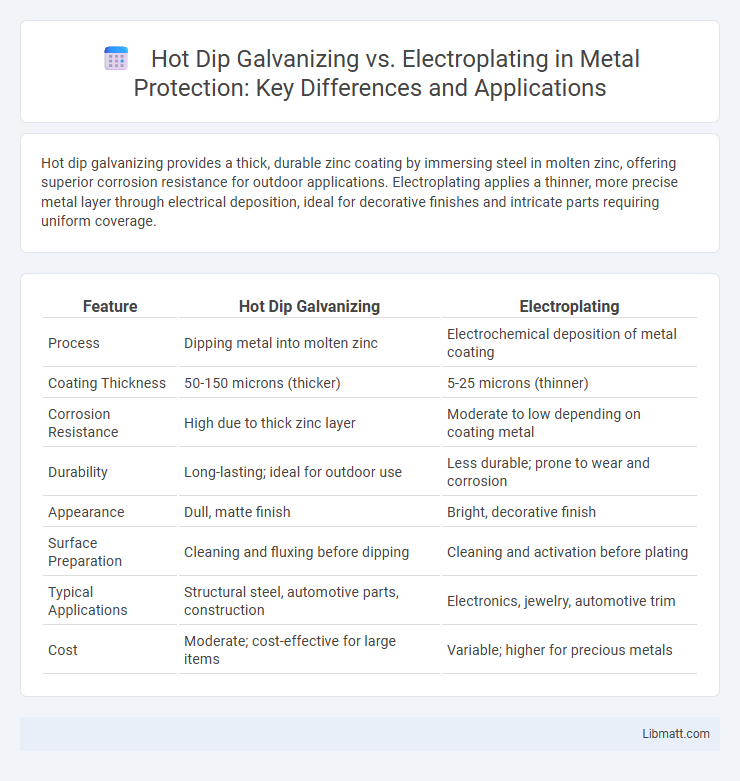 Hot Dip Galvanizing vs. Electroplating in Metal Protection: Key Differences and Applications